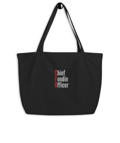 Chief Foodie Officer  Embroidered Eco-Friendly Bag
