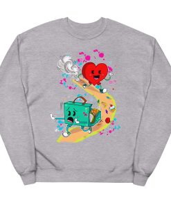 The Heart Knows what it Wants Fleece Sweatshirt