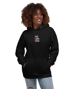 Chief Foodie Officer Embroidered Hoodie