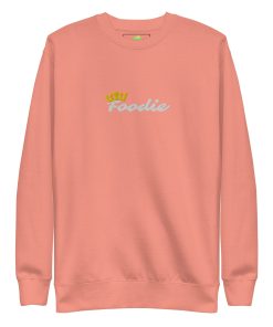 Foodie Royalty (Large Font) Embroidery Sweatshirt