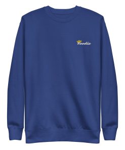 Foodie Royalty (Small font) Embroidery Sweatshirt
