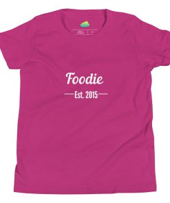 Foodie Est. 2015 Youth Short-Sleeve T-Shirt